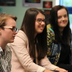 Pupils in classroom