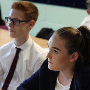 Pupils in classroom